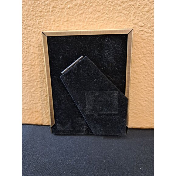 Elegant Bronze & Black Swirl Pattern 4x5 Picture Frame - Picture 2 of 3